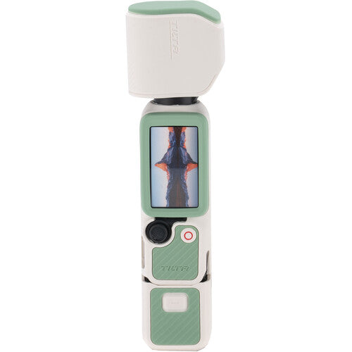 Tilta Kit Fundas Silicona para DJI Osmo Pocket 4 Celadón Protección y Agarre