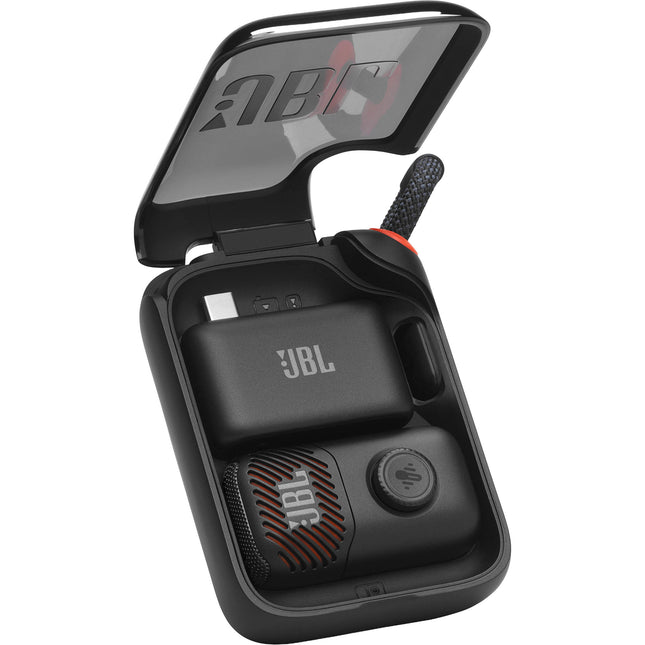 Micrófono JBL EasySing Mic Mini con eliminación vocal AI batería 6 horas y estuche de carga