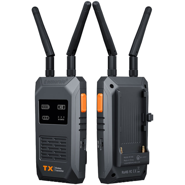 Lemorele R1100 Sistema de Transmisión de Video Inalámbrico Alcance 200 m Resolución 1080p60