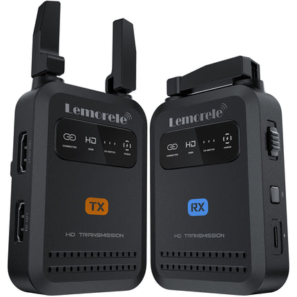 Lemorele R5000 Sistema de Transmisión HDMI Inalámbrico 1080p60 Alcance 200m