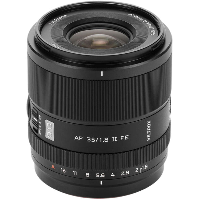 Viltrox 35mm f1.8 II EVO Lente Sony E Angular 13.4cm AF Quieto