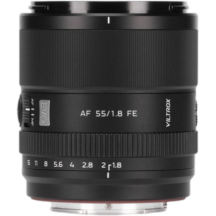 Viltrox 55mm f1.8 EVO Objetivo Sony E Full Frame Abertura f1.8