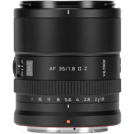 Viltrox 35mm f1.8 II EVO Lente para Nikon Z Full Frame f1.8 a f16