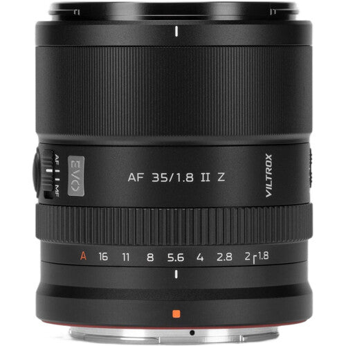 Viltrox 35mm f1.8 II EVO Lente para Nikon Z Full Frame f1.8 a f16