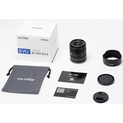 Viltrox 35mm f1.8 II EVO Lente para Nikon Z Full Frame f1.8 a f16
