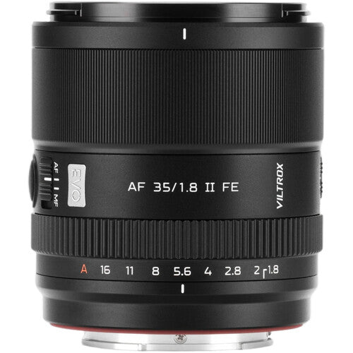 Viltrox 35mm f1.8 II EVO Lente Sony E Angular 13.4cm AF Quieto