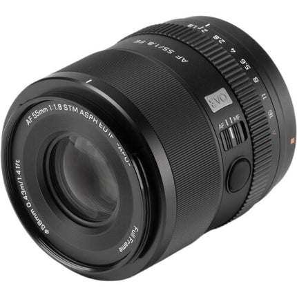 Viltrox 55mm f1.8 EVO Objetivo Sony E Full Frame Abertura f1.8