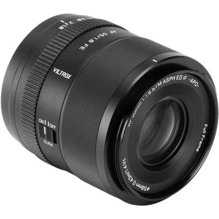 Viltrox 55mm f1.8 EVO Objetivo Sony E Full Frame Abertura f1.8