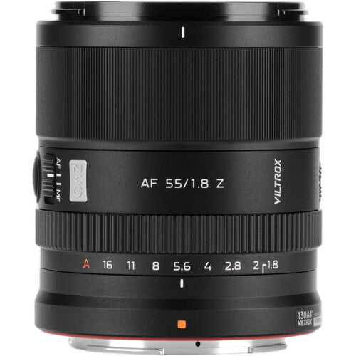 Viltrox 55mm f1.8 EVO Lente para Nikon Z Full Frame F1.8-16 Distancia 16.9"