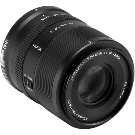 Viltrox 55mm f1.8 EVO Lente para Nikon Z Full Frame F1.8-16 Distancia 16.9"