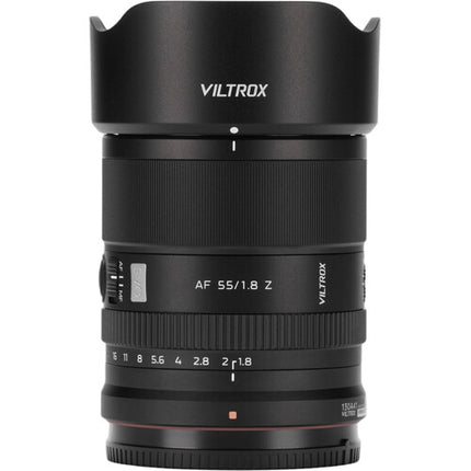 Viltrox 55mm f1.8 EVO Lente para Nikon Z Full Frame F1.8-16 Distancia 16.9"