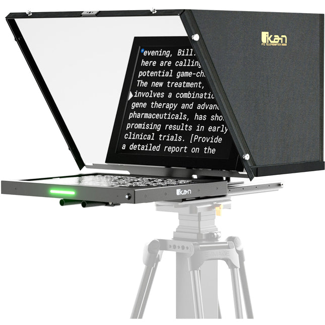 ikan Aura Professional 17" Teleprompter PTZ con vidrio 65/35 y resolución 1280x1024