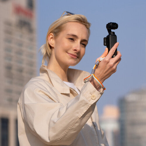 PGYTECH Correa de Mano para DJI Osmo Pocket 3 y 4 Aurora Purple Bungee