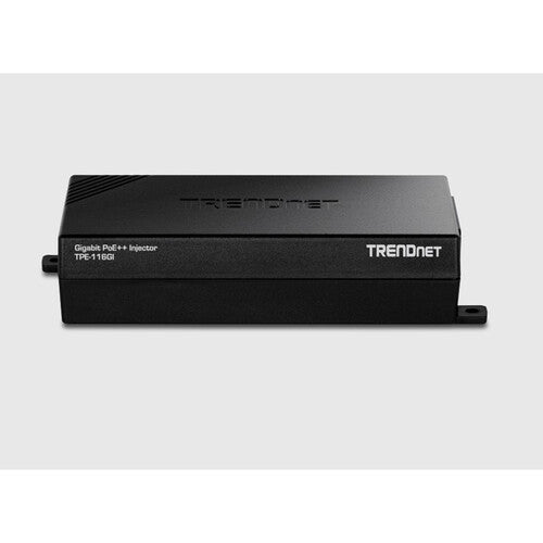 TRENDnet TPE-116GI Inyector PoE++ Gigabit 60W puerto Ethernet 802.3