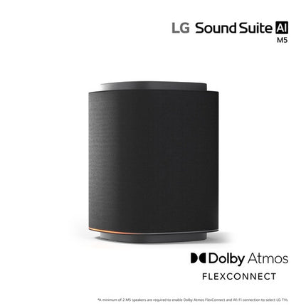 LG Sound Suite AI M5 Altavoz Inalámbrico 1.1.1 Canales WiFi Dual Banda