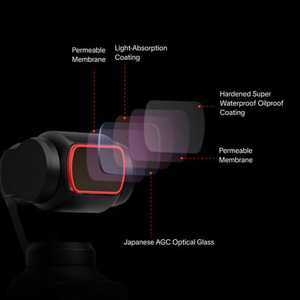 PGYTECH Juego de Filtros ND para DJI Osmo Pocket 3 y 4 3 a 6 Stops