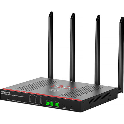 Hall Technologies 4K BYOD conmutador para presentaciones 4K60 HDMI USB-C Wi-Fi