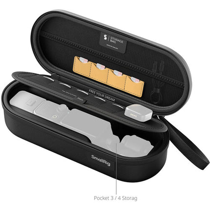 SmallRig Funda para DJI Osmo Pocket 4 3 Resistente al Agua con Divisor y Correa