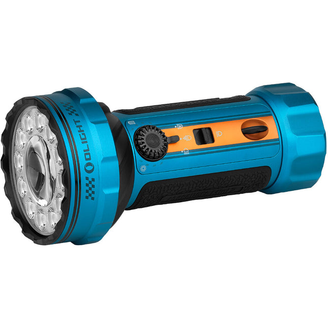 Olight Marauder Mini 2 Linterna Recargable 10000 Lumens 7500mAh Azul