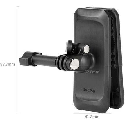 SmallRig Clip para Correa de Mochila con Lente Gran Angular 112° para DJI Osmo Pocket 3 y Xtra Muse Kit