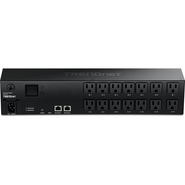 TRENDnet Unidad de Distribución de Energía para Rack 14 Salidas 2 RU Rackmount