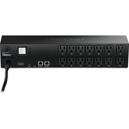 TRENDnet Unidad de Distribución de Energía para Rack 14 Salidas 2 RU Rackmount