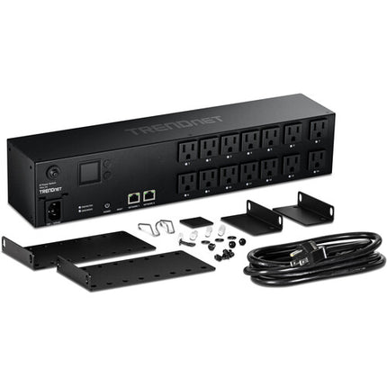 TRENDnet Unidad de Distribución de Energía para Rack 14 Salidas 2 RU Rackmount