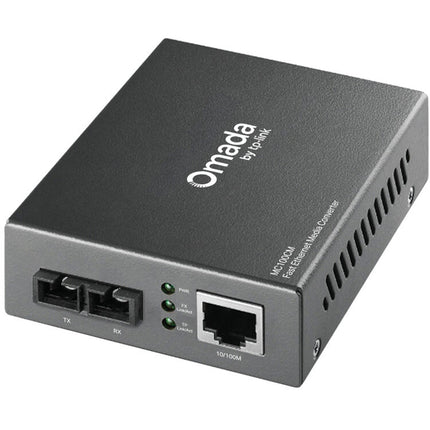 TP-Link Omada MC100CM Conversor Multimedia Multi-Moda 2x100M SC 1.2 Millas Fibra