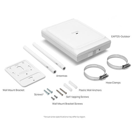 TP-Link EAP725-Outdoor BE5000 Punto de Acceso Exterior Wi-Fi 7 5 Gb/s Dual-Banda