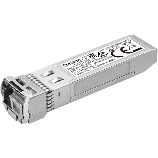 TP-Link Omada SM5110LSB-10 Transceptor SFP+ LC 10 Gb/s Fibra Monomodo 9 125µm