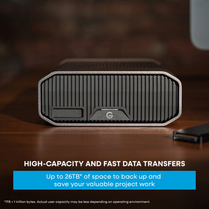 G-DRIVE 24TB Disco Duro Externo Thunderbolt 3 260 MBs Lectura Escritura