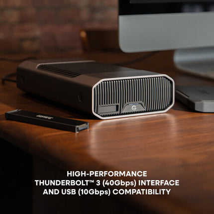 G-DRIVE 26TB Thunderbolt 3 Disco Duro Externo 260 MB/s Velocidad