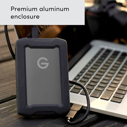 G-DRIVE ArmorATD Disco Duro Portátil 6TB USB 3.2 Gen 1 Resistente agua polvo