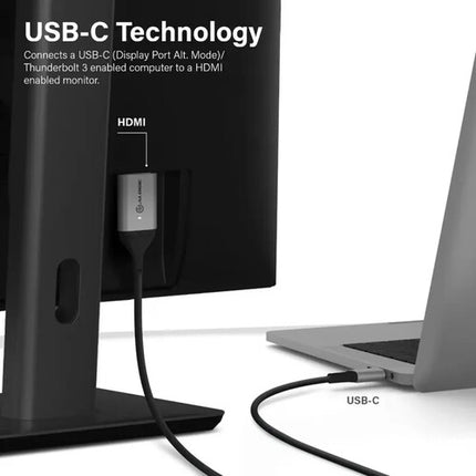 ALOGIC Ultra Series Cable USB-C a HDMI 4K 60Hz 1 Metro con LED