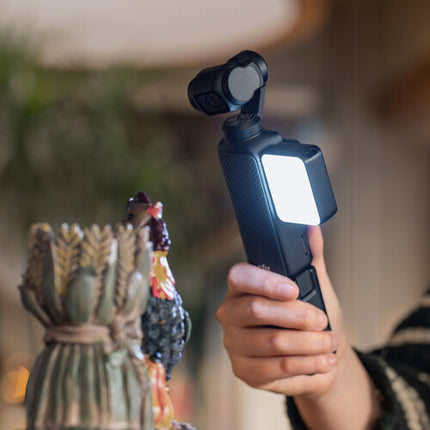 PGYTECH Luz de Relleno Magnética para DJI Osmo Pocket 3 y 4 700mAh USB-C