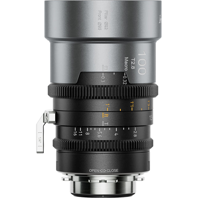 Sirui IronStar 100mm T2.8 Lente Anamórfica 1.5x Monturas ARRI PL Canon EF