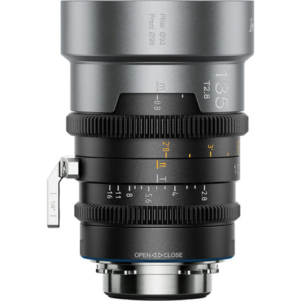 Sirui IronStar 135mm T2.8 Anamórfica 1.5x Lente Full Frame Montura ARRI PL Canon EF