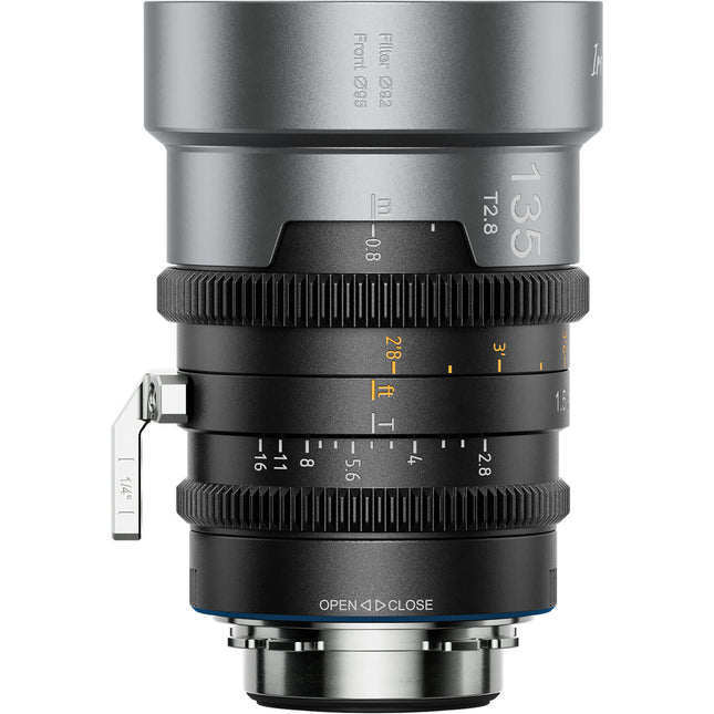 Sirui IronStar 135mm T2.8 Anamórfica 1.5x Lente Full Frame Montura ARRI PL Canon EF