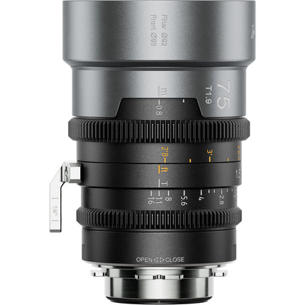 Sirui IronStar 75mm T1.9 Lente Anamórfica 1.5x Montura ARRI PL Canon EF