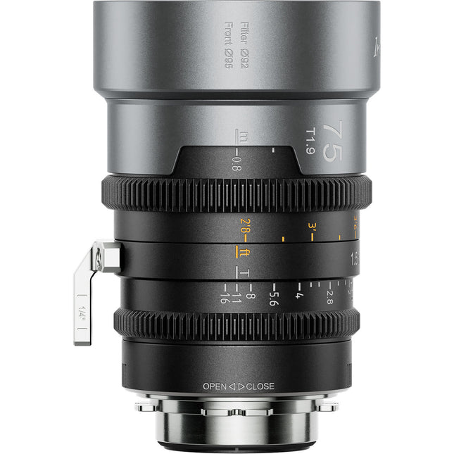 Sirui IronStar 75mm T1.9 Lente Anamórfica 1.5x Montura ARRI PL Canon EF
