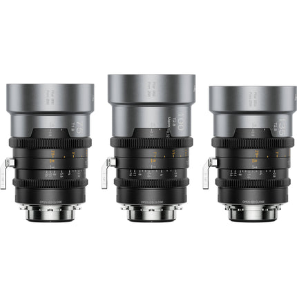 Sirui IronStar Series 75 100 135mm Full Frame Lentes Anamórficos T1.9 2.8 con Montura EF PL
