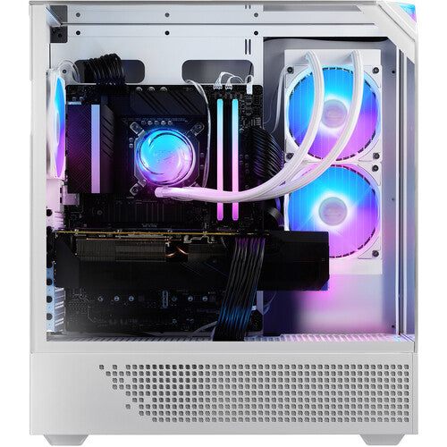 iBUYPOWER Element PC de Juego Blanco Ryzen 7 32GB RAM 2TB SSD