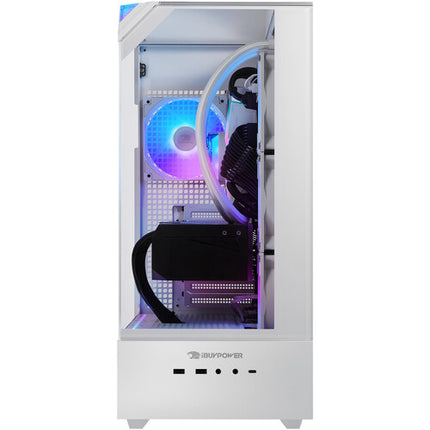 iBUYPOWER Element PC de Juego Blanco Ryzen 7 32GB RAM 2TB SSD