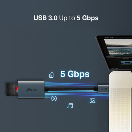 TP-Link UA430 Lector de tarjetas SD y microSD 2TB 200MB/s USB-A 3.2 Gen 1
