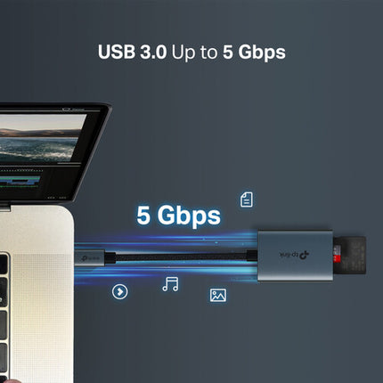 TP-Link UA430C Lector de Tarjetas SD microSD 2TB 200MB/s USB-C