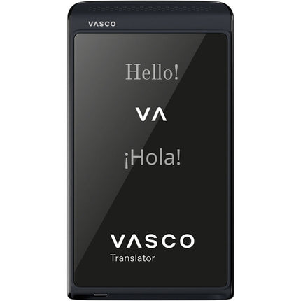 Vasco Translator Q1 Phantom Black Traductor con SIM integrada y Internet ilimitado