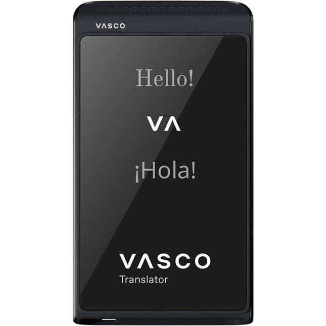 Vasco Translator Q1 Phantom Black Traductor con SIM integrada y Internet ilimitado