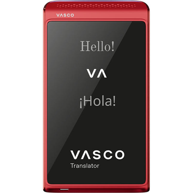 Vasco Translator Q1 Scarlet Pulse Traductor con SIM integrada y 54 idiomas