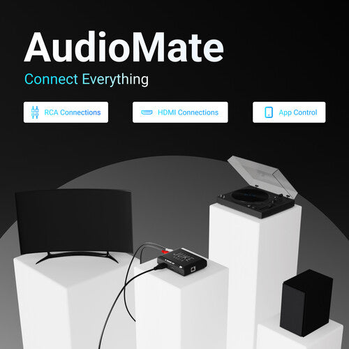 JUKE AUDIO AudioMate Transmisor Receptor con HDMI RCA para Amplificadores