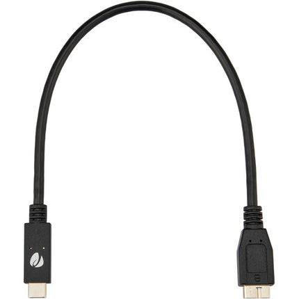 Pearstone Cable USB-C 3.2 Gen 2 a Micro-B 10 Gb/s 3A 30 cm